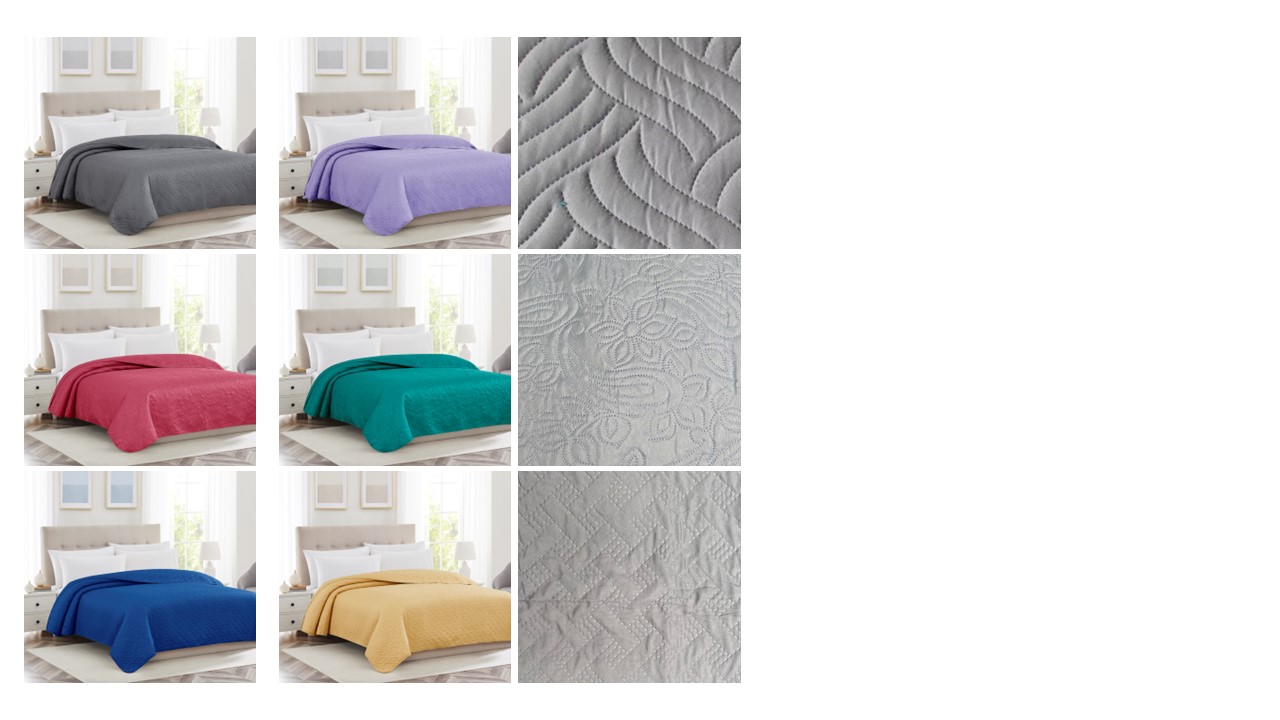 Asher 1pc Solid Pin Roll Quilt Nest F/Q