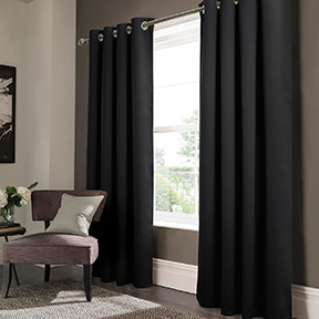 Anchorage 2 Pack Blackout Grommet Panel Pair 84" Black
