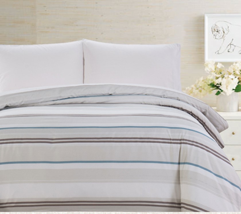 5 Pc Harlan Printed Comf w/ Sheet Set K