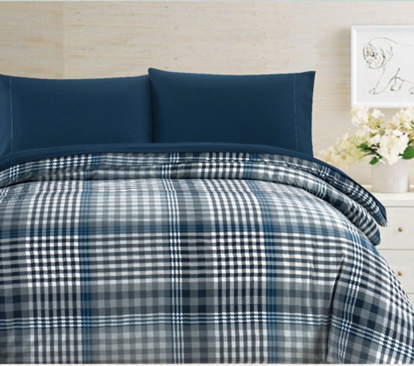 5 Pc Ivan Printed Comf w/ Sheet Set K