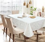 Stella  Tablecloth 58x70 Ivory