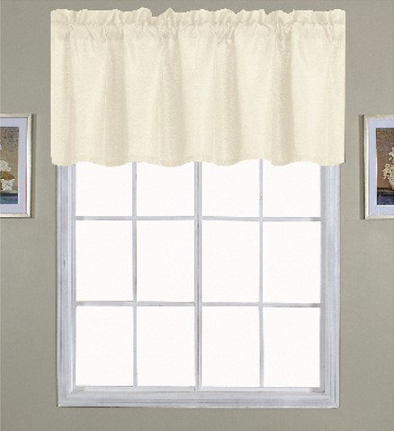 Gibson Straight Valance Beige