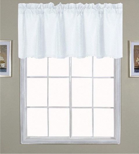 Gibson Straight Valance White