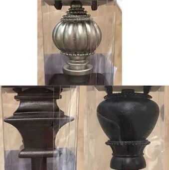 Classic Metal Curtain Rod 28"/48" Asst.
