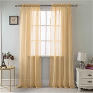 Celine Sheer Panel 90" Taupe