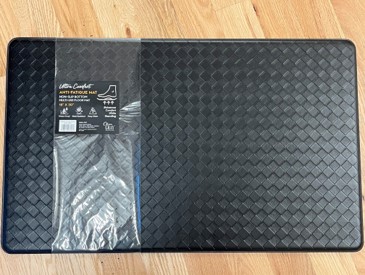Anti-Fatigue Emboss Run 20"/39" Black