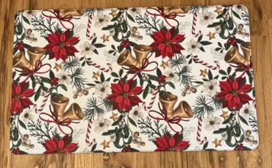 Anti-Fatg Xmas Vintage Icon Mat 17"x28"