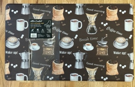 Anti-Fatg Coffee Print Run 20"/39"