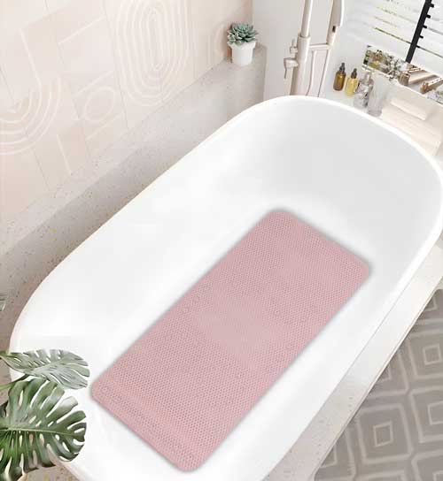 Spa 320 Cushion Tub Mat 17"x36" Blush