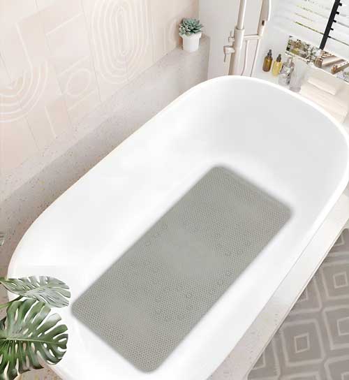 Spa 320 Cushion Tub Mat 17"x36" Silver