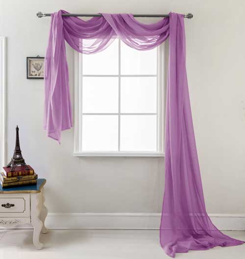 Celine Scarf 54"/216" Lilac