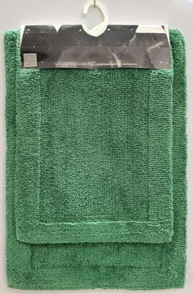 Blue Cove 2pc Tufted Bath Set Green