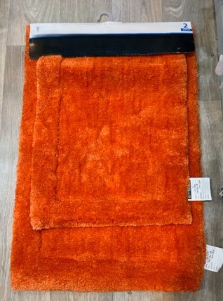 Blue Cove 2pc Tufted Bath Set Spice