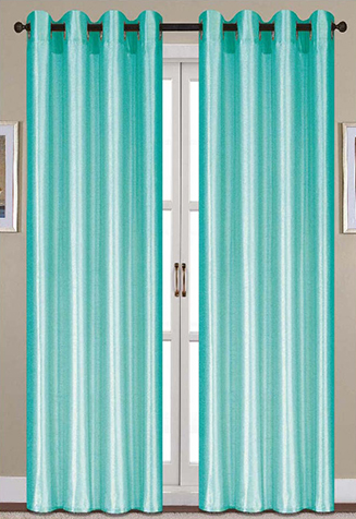 Nancy Grommet Panel 84" Aqua