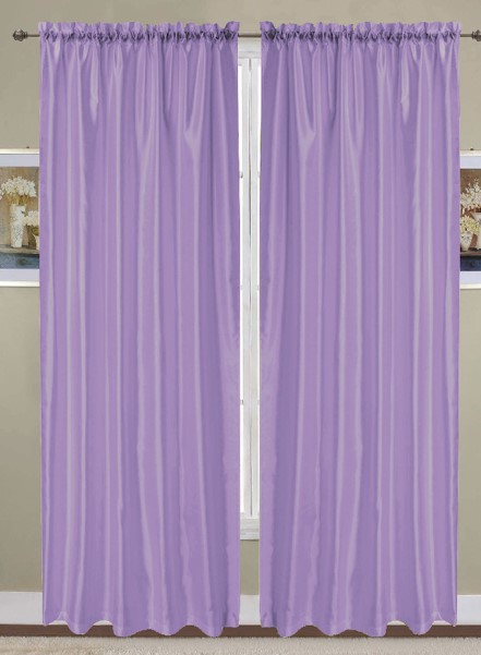 Nikki Rod Pocket Panel 84" Lilac