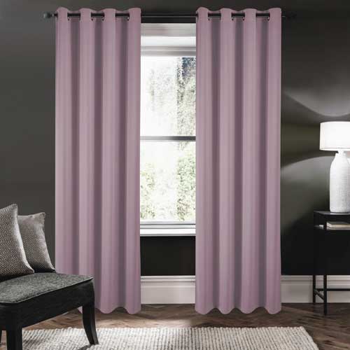 Riley 100% Blackout Grommet Panels 84" Lavender