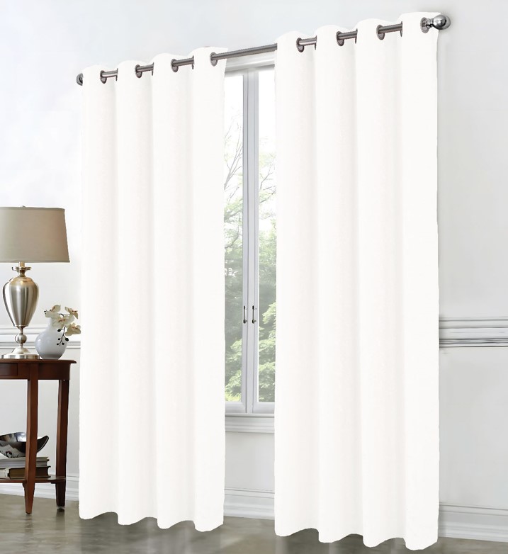 Cosmo Shimmer Jacq 2pk Grom Panel Pair 84" White