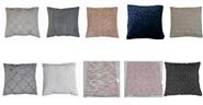 Bradford  Carved Faux Fur Pillow 20"x20" Assorted