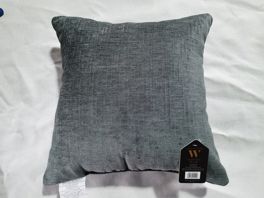 Westin Chenille Pillow 18"x18" Green