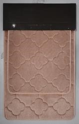 Robin 2Pc MF  Bath Rug Sets Dusty Rose