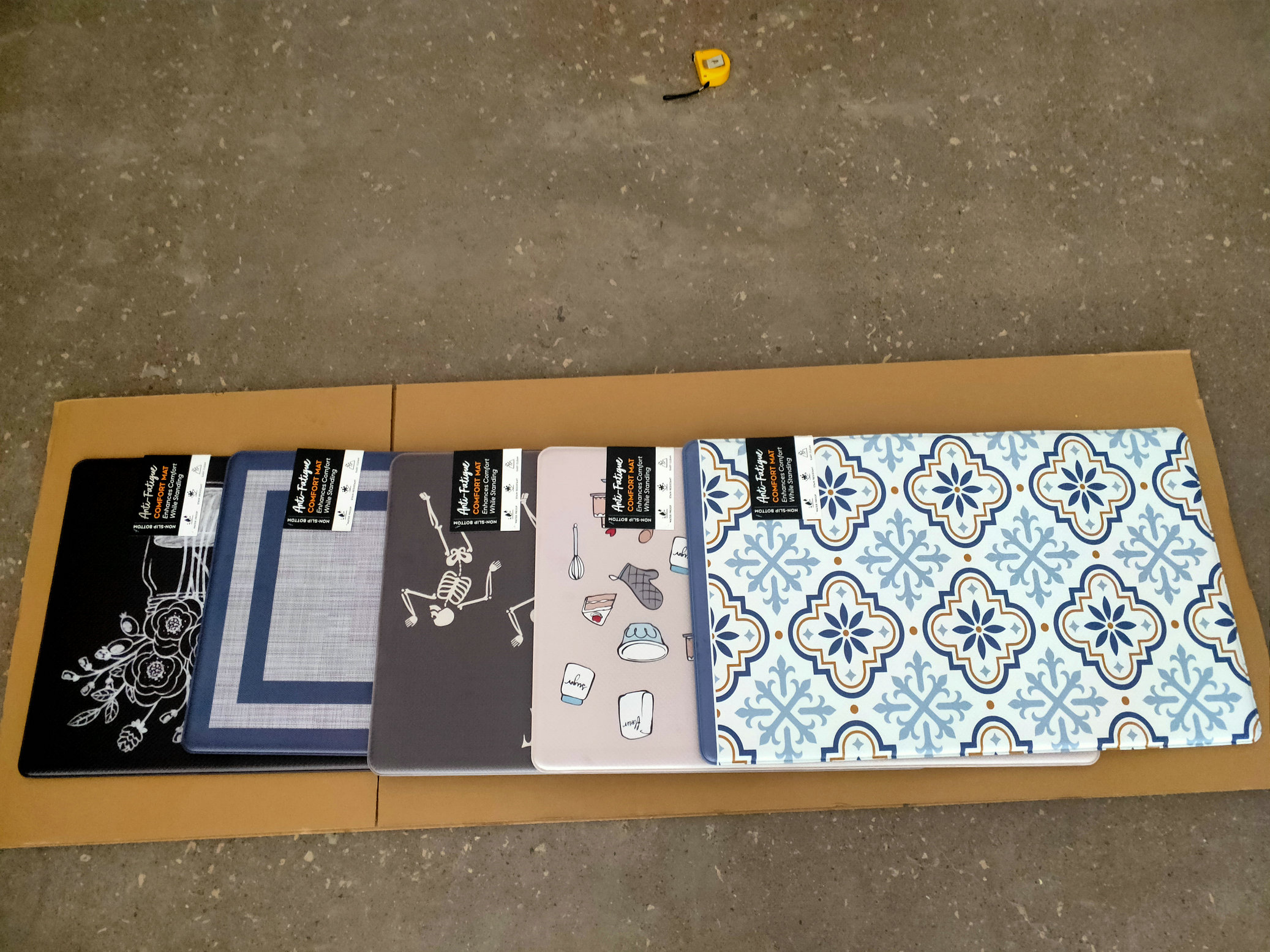 Anti-Fatg Printed Runner 20x39 8-12mm Asst
