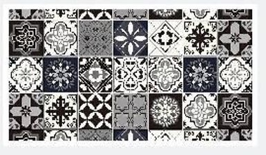 Anti-Fatigue Mosaic Printed  Mat 18"/30"