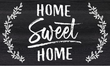 Anti-Fatigue Sweet Home Printed  Mat 18"/30"