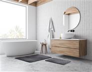 Camden 2PC High Pile Mat set Grey