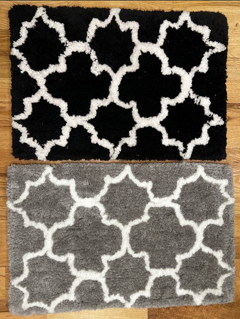 Carly 30X50 MF Rug White/Grey