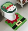 Christmas Elf 2pc. Bath Rug Set