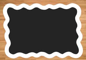 Geneva Bath Rug 20x32 Black