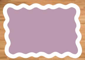 Geneva Bath Rug 20x32 Lilac