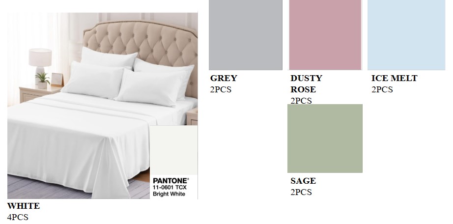 Cooling 3pc Sheet Set Nested Twin