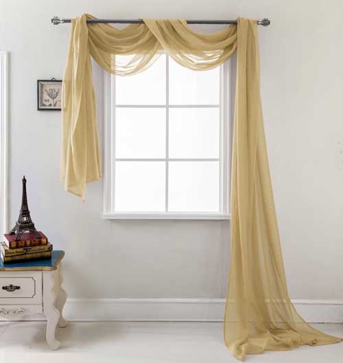 Celine Scarf 54"/216" Coffee