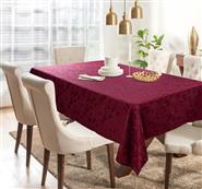 Stella  Tablecloth 58x70 Burg
