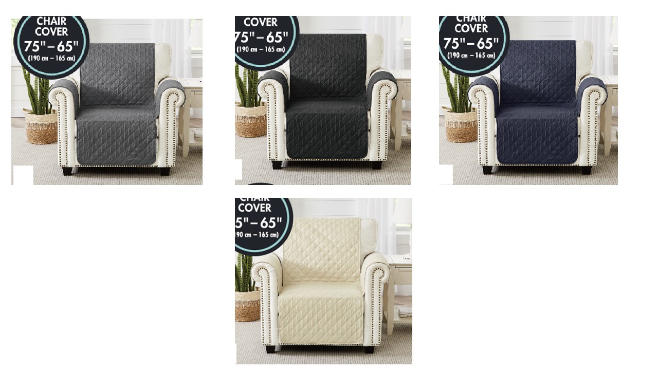 Blake Solid Chair Cover Assorted