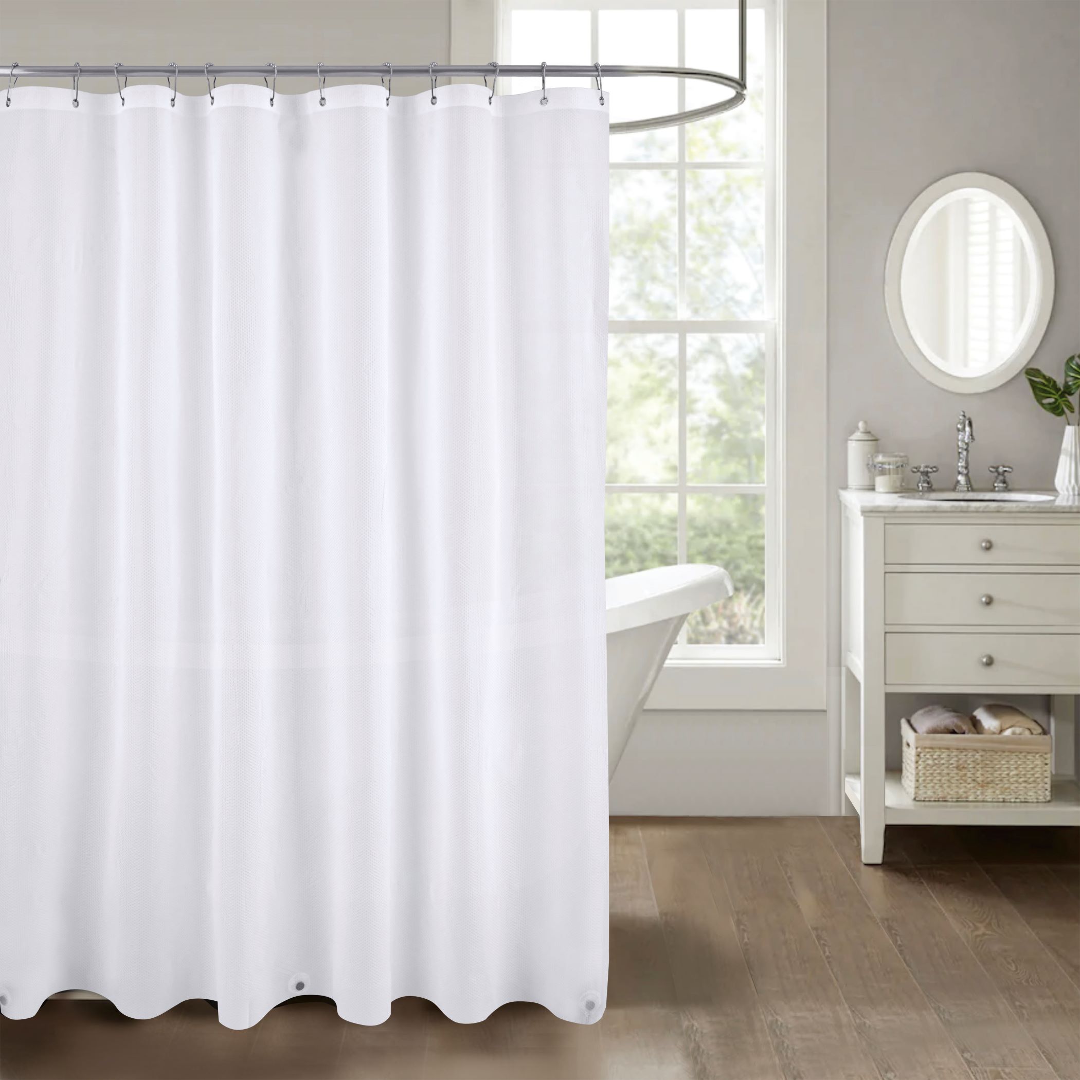 Ethan Home Dots Embossed Peva Liner Frost