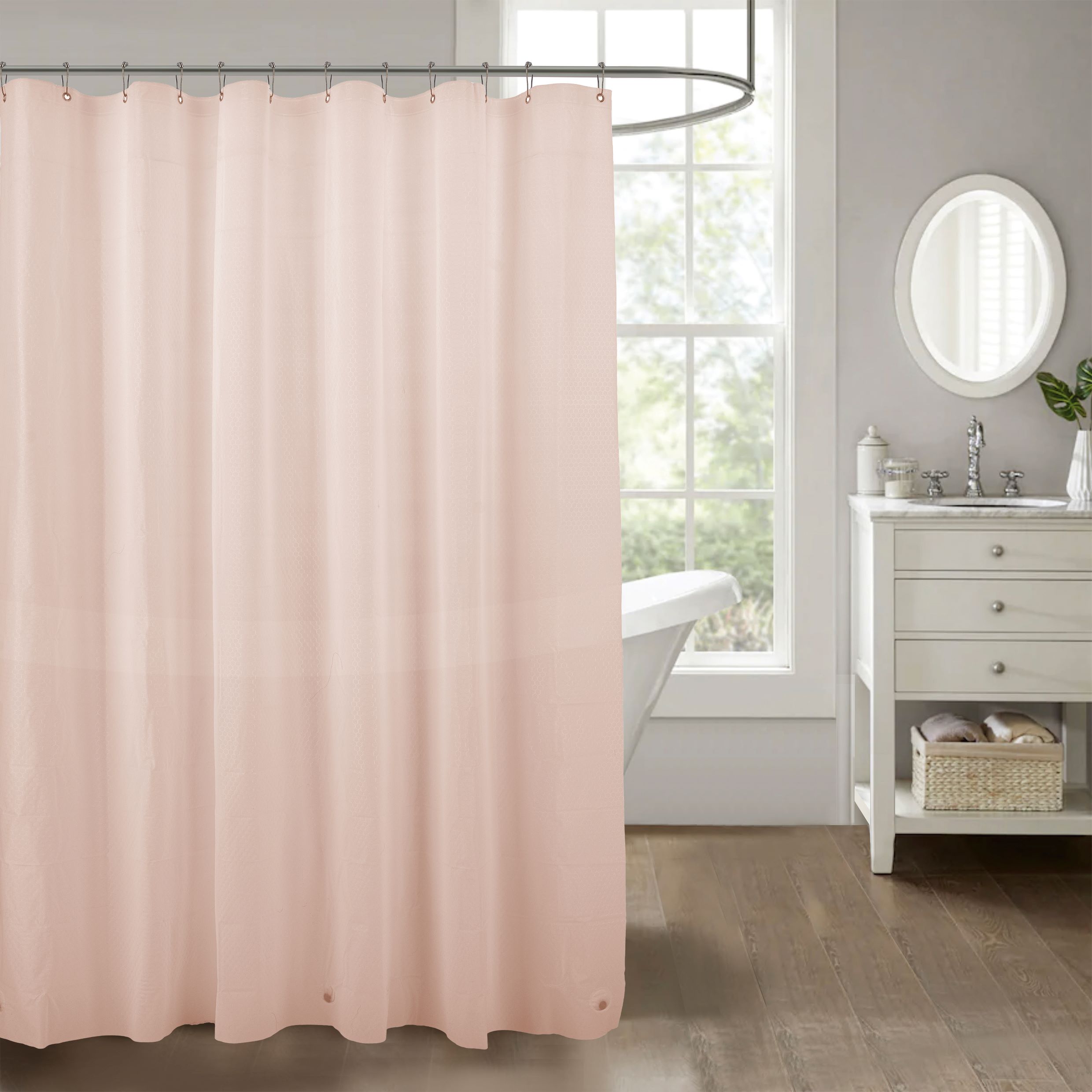 Honeycomb Embossed 4 Gauge Peva Liner Rose