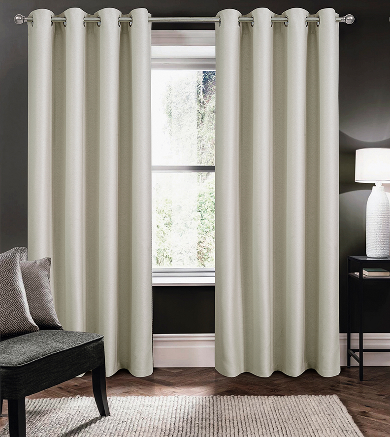 Apollo 100% Blackout Grommet Panel 84" Linen