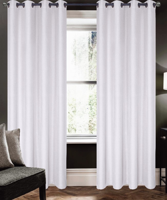 Cabana 100% Blackout Grommet Panel 90" White