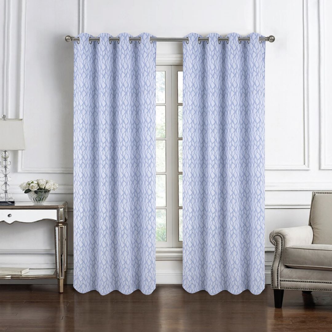 Cubix Jacq Grommet Panel 84" Blue