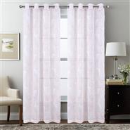 Faye 84 Grom Metallic Printed Doily Rose