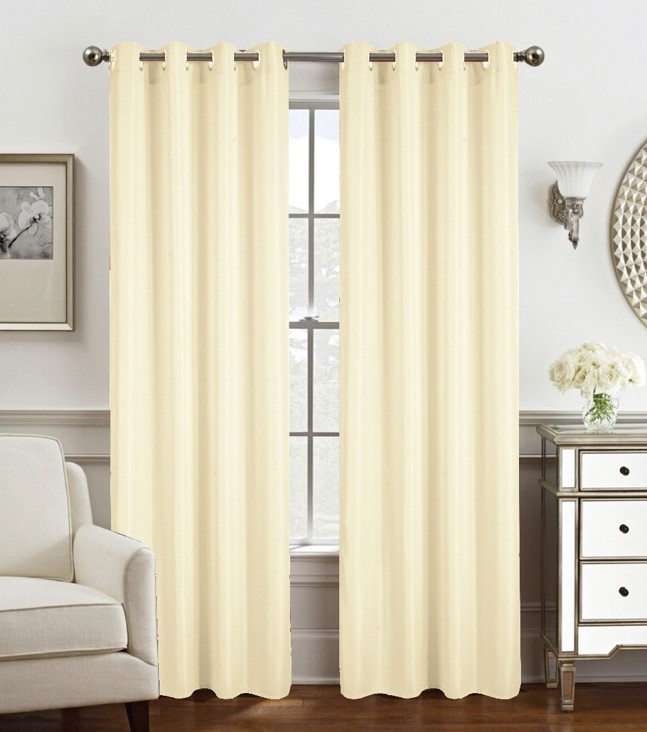Gilbert Grommet Panel 84" Beige