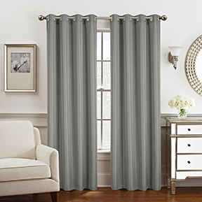 Gilbert Grommet Panel 84" Charcoal