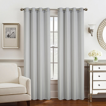 Gilbert Grommet Panel 84" Grey