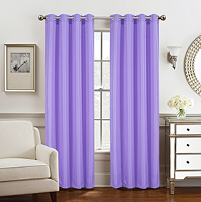 Gilbert Grommet Panel 84" Lilac