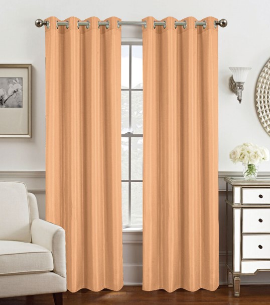 Gilbert Grommet Panel 84" Peach