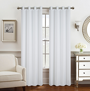 Gilbert Grommet Panel 84" White