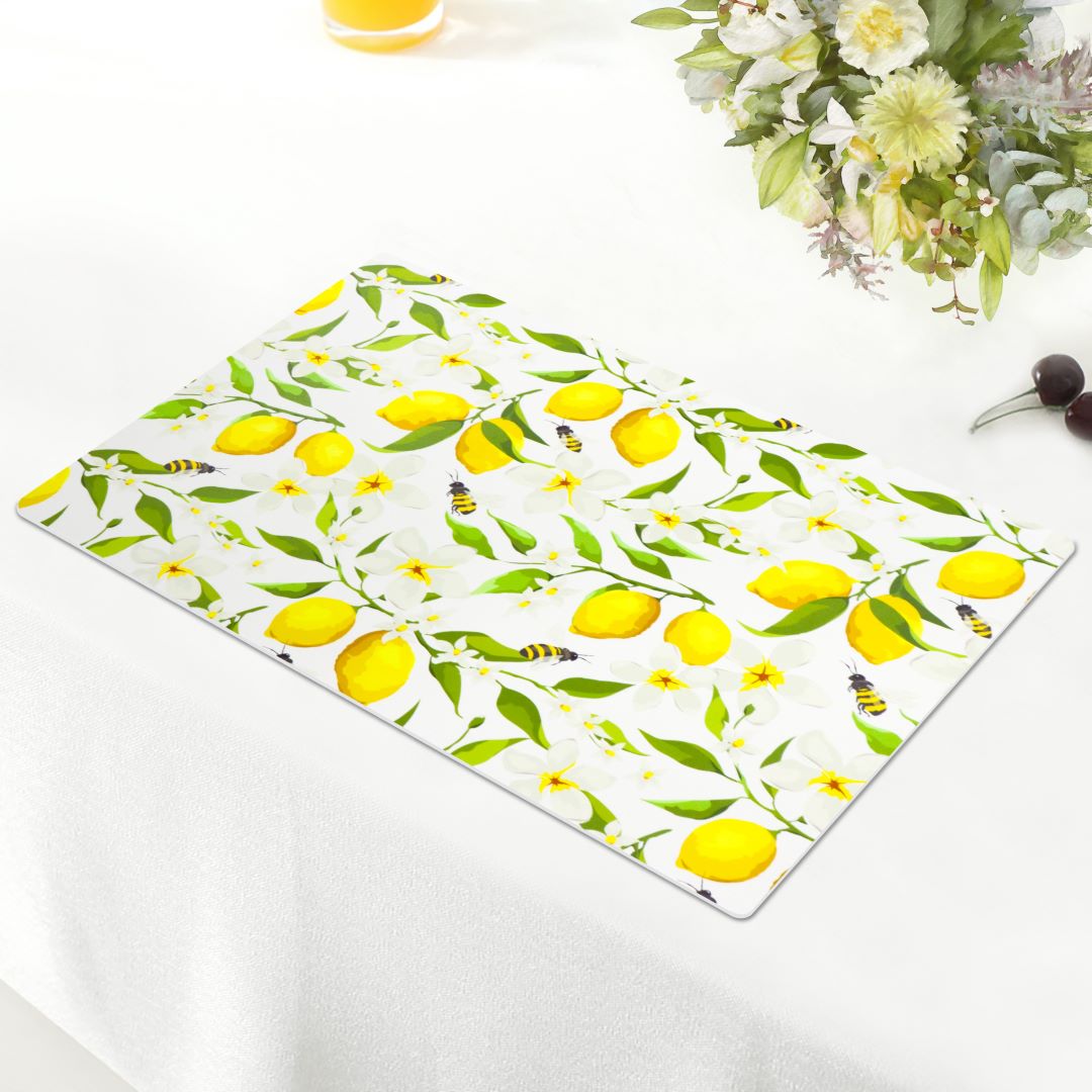 Cucina Lemon Bee 4pk Kitchen Placemats