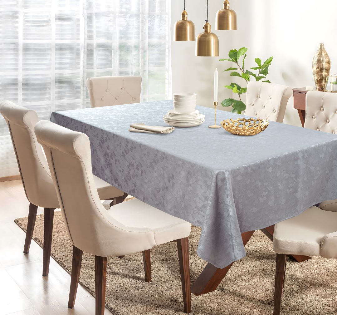 Stella  Tablecloth 58x102 Silver